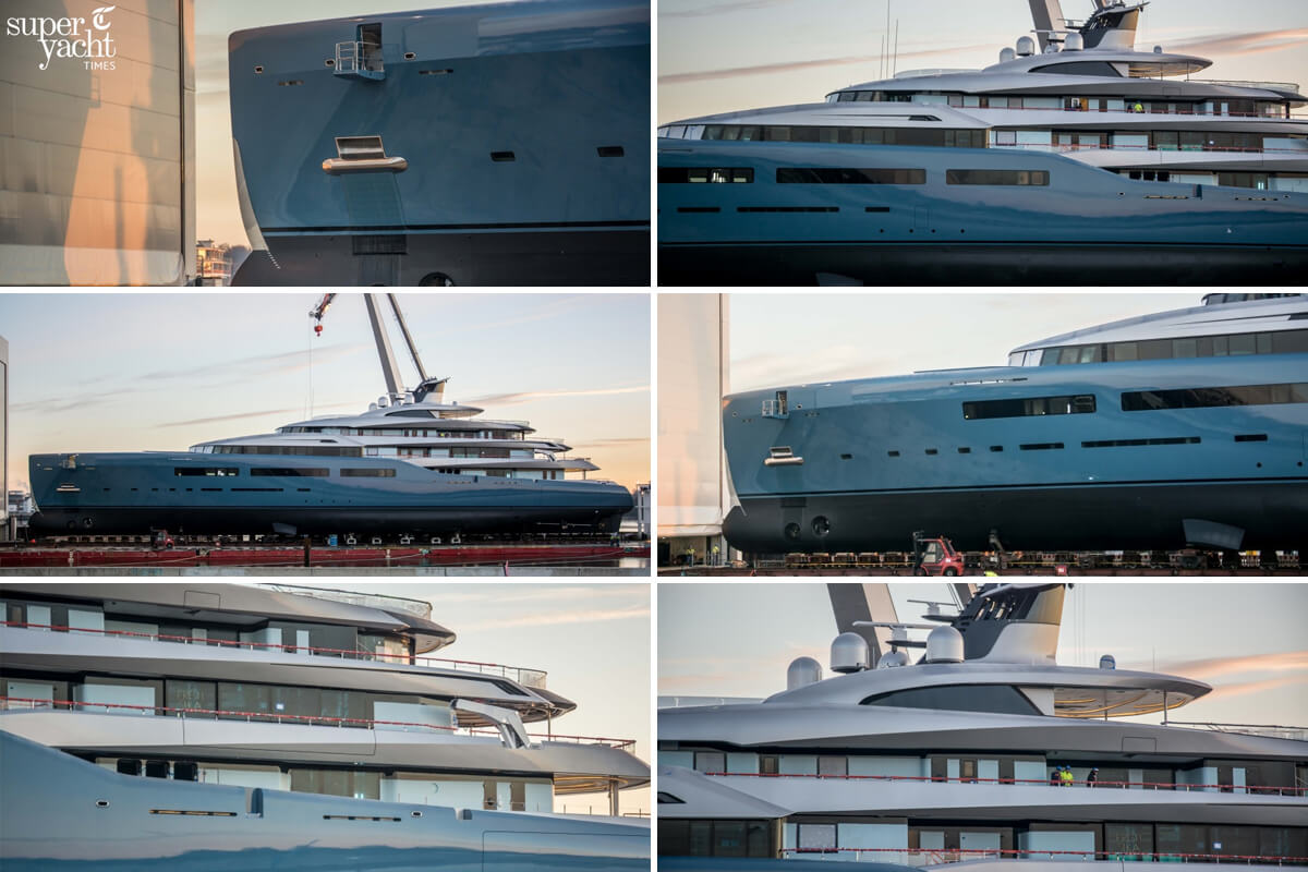 Abeking & Rasmussen preparing to launch 98m flagship superyacht Aviva